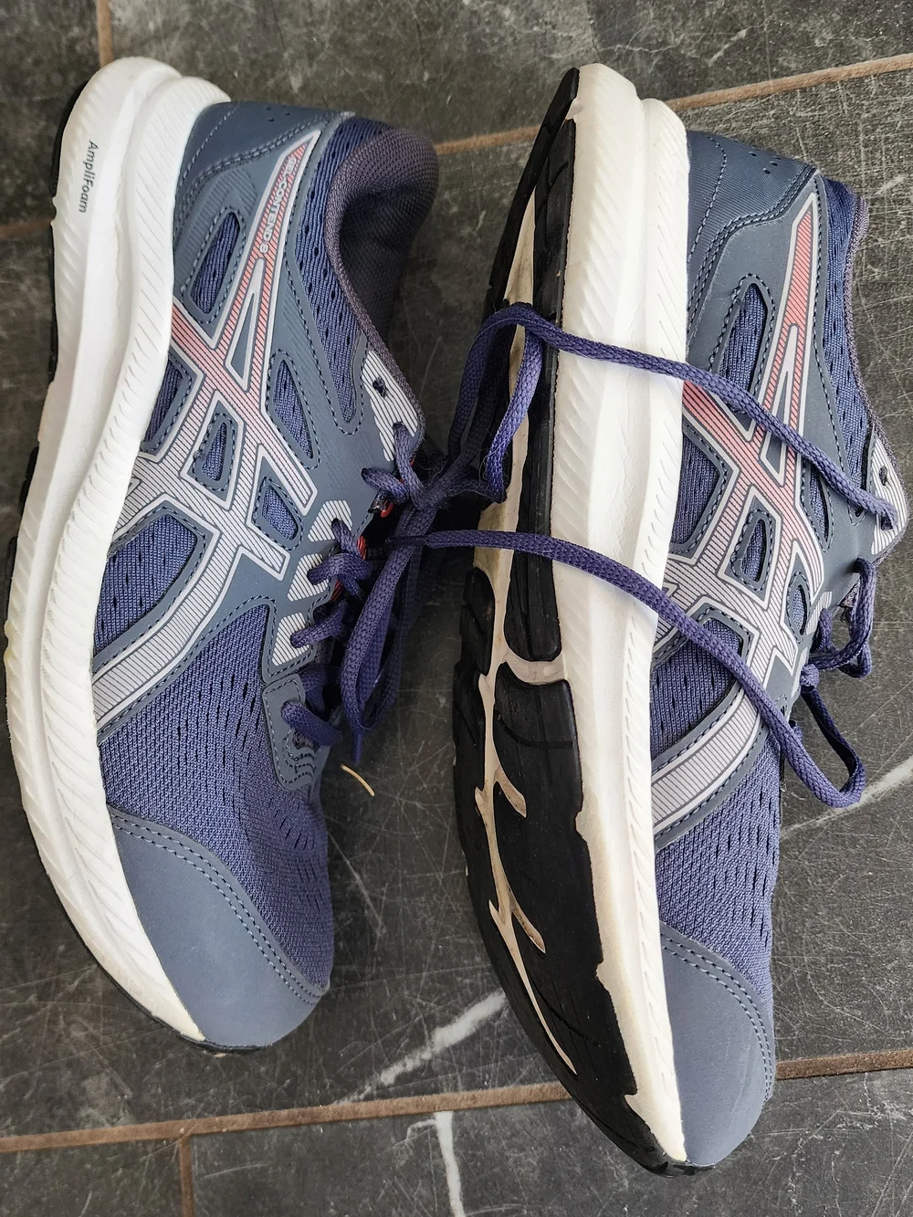 ASICS Women's Gel Contend 8 Running Shoes In Charcoal Gray